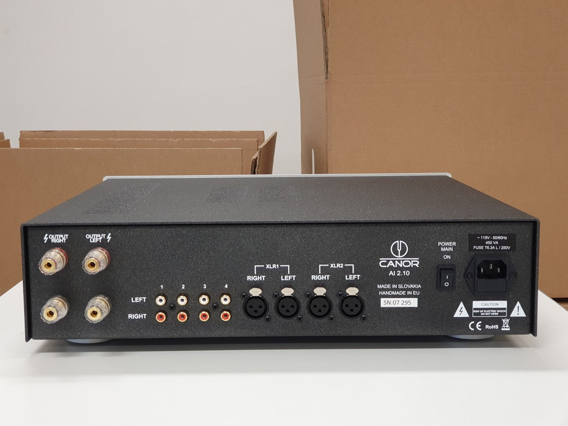 Canor Audio AI 2.10 Hybrid Tube/Class D Integrated Amplifier