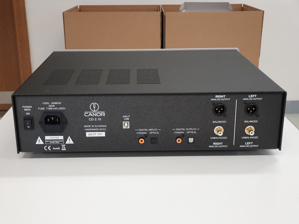 Canor Audio CD 2.10 Tube CD Player