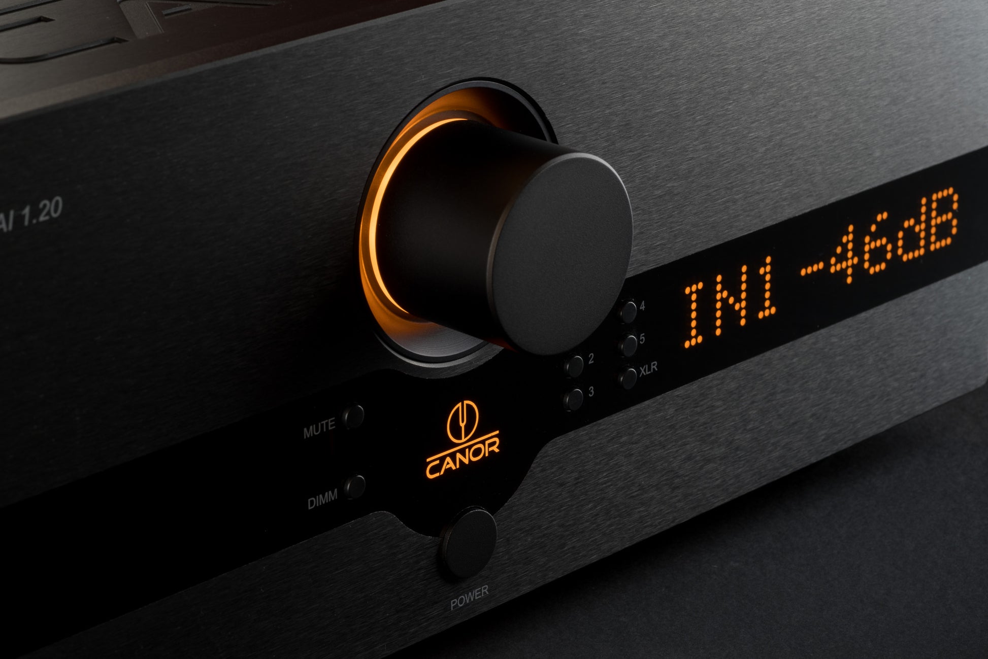 Canor Audio AI 1.20 SS Class A Integrated Amplifier Black
