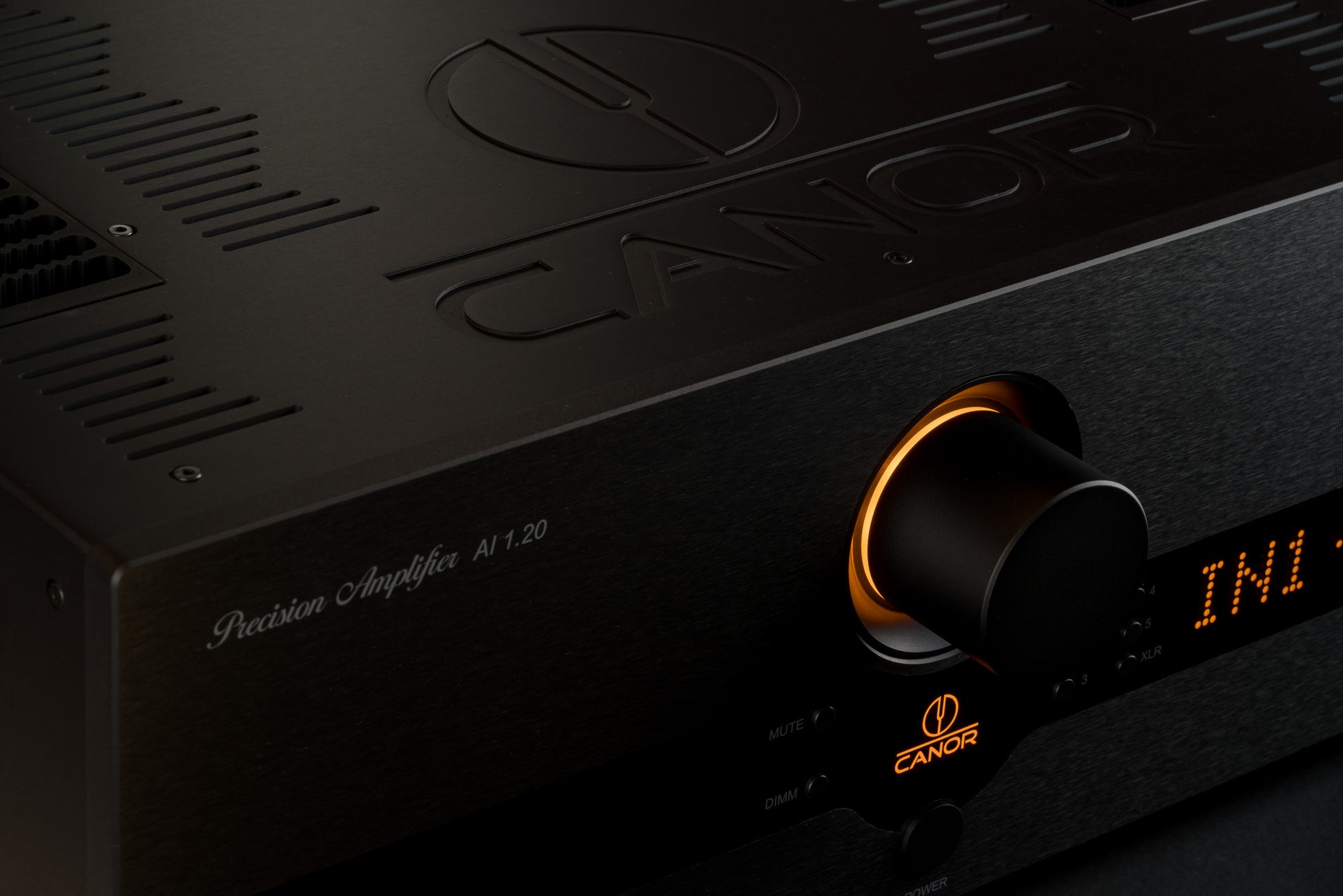 Canor Audio AI 1.20 SS Class A Integrated Amplifier Black