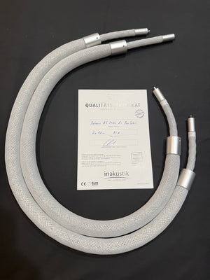 Open Box - Inakustik Reference NF-Air Pure Silver 1M RCA Interconnects