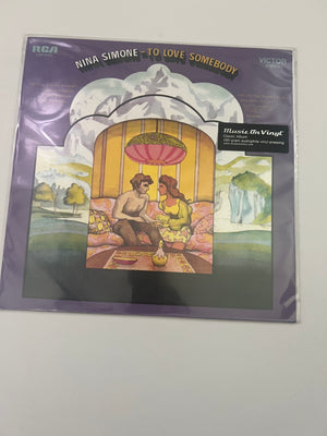 Nina Simone - To Love Somebody 180 Gram Audiophile Pressing