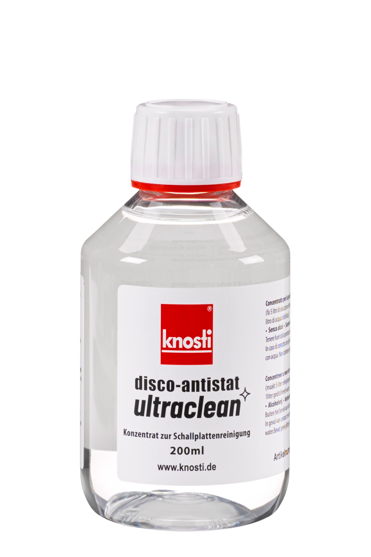 Knosti Disco-Antistat Ultraclean 200ml Record Cleaning Concentrate