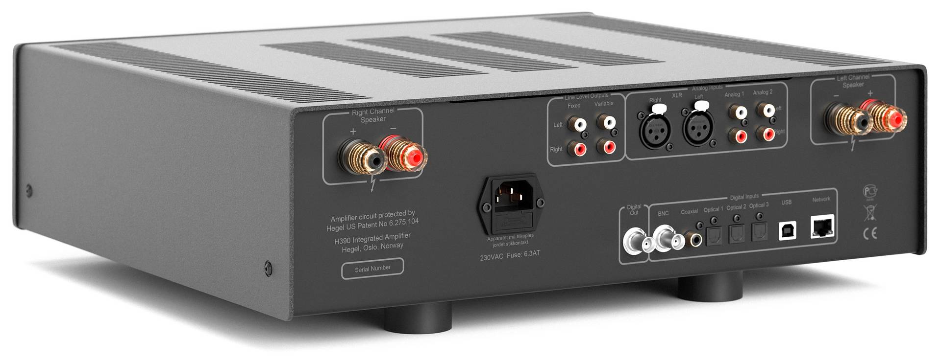 Hegel Music Systems H390 Integrated Amp