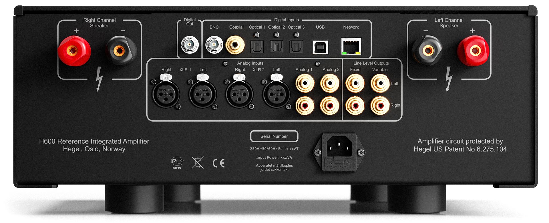 Hegel Music Systems H600 Integrated Amp - Thumbnail 2