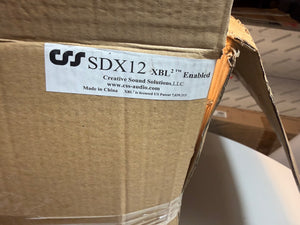 Closeout - CSS 12” XBL^2 Subwoofer Driver