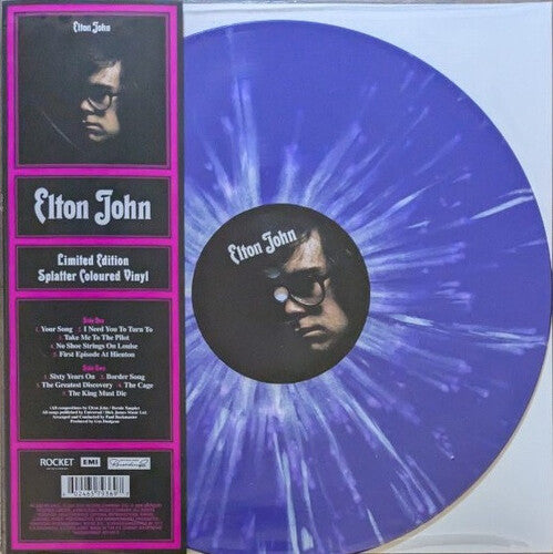 Elton John - Elton John (Limited Edition 180gm Purple Splatter Vinyl)