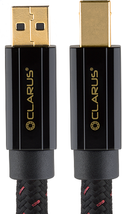 Clarus Crimson USB A to B Cable