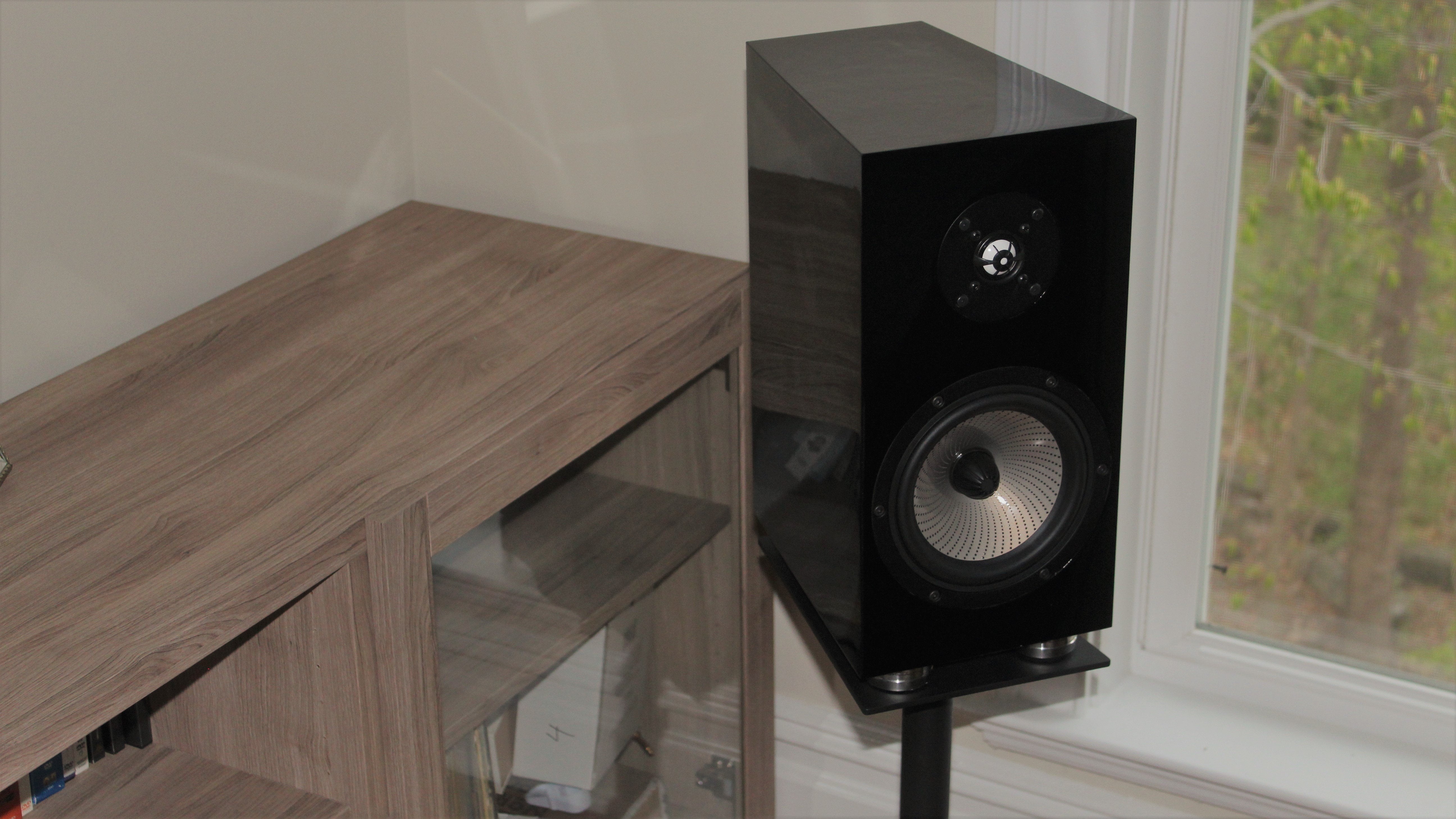 Verdant Audio Blackthorn 1 - Carbon Fiber Cabinet Stand-Mount Speaker