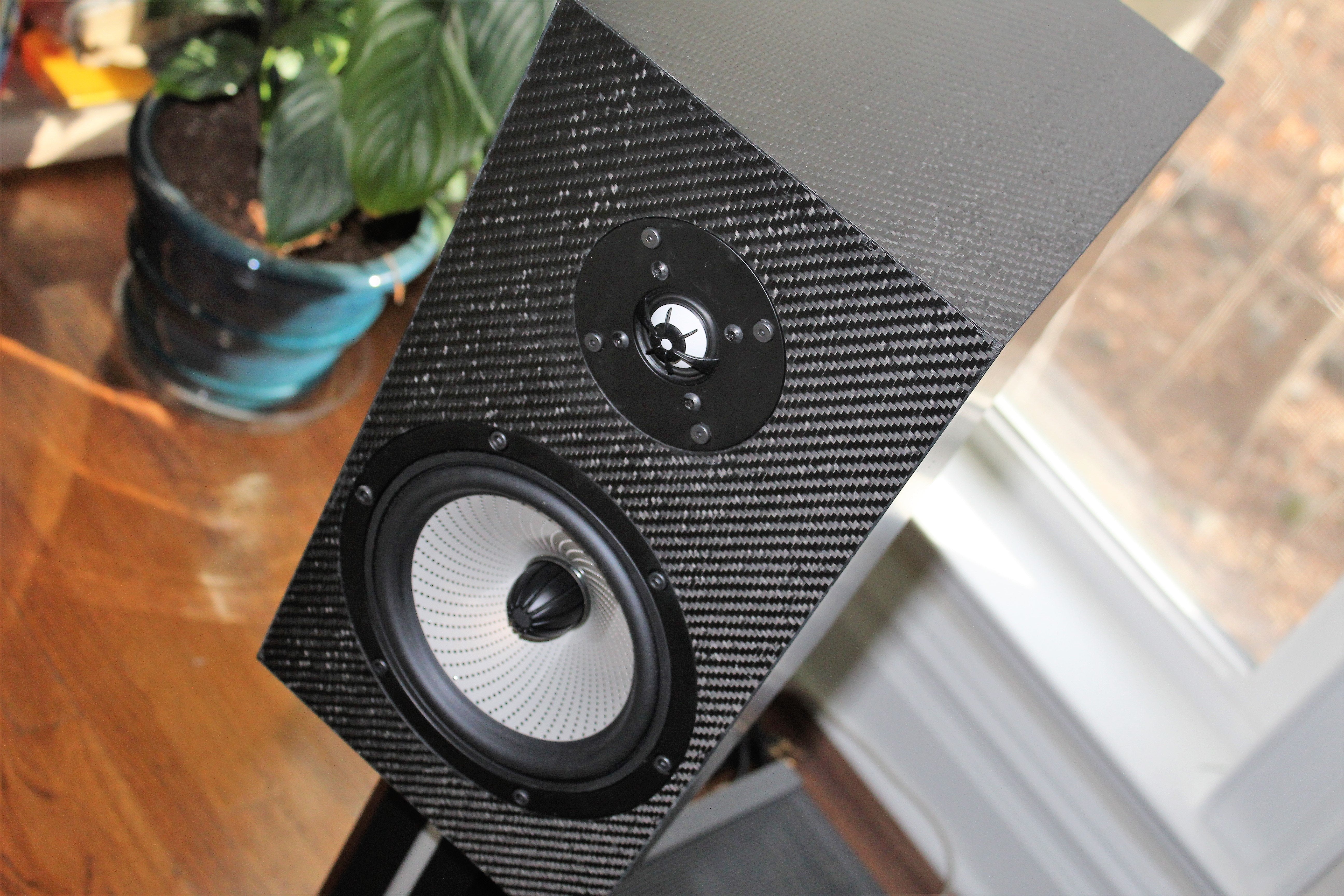 Verdant Audio Blackthorn 1 - Carbon Fiber Cabinet Stand-Mount Speaker